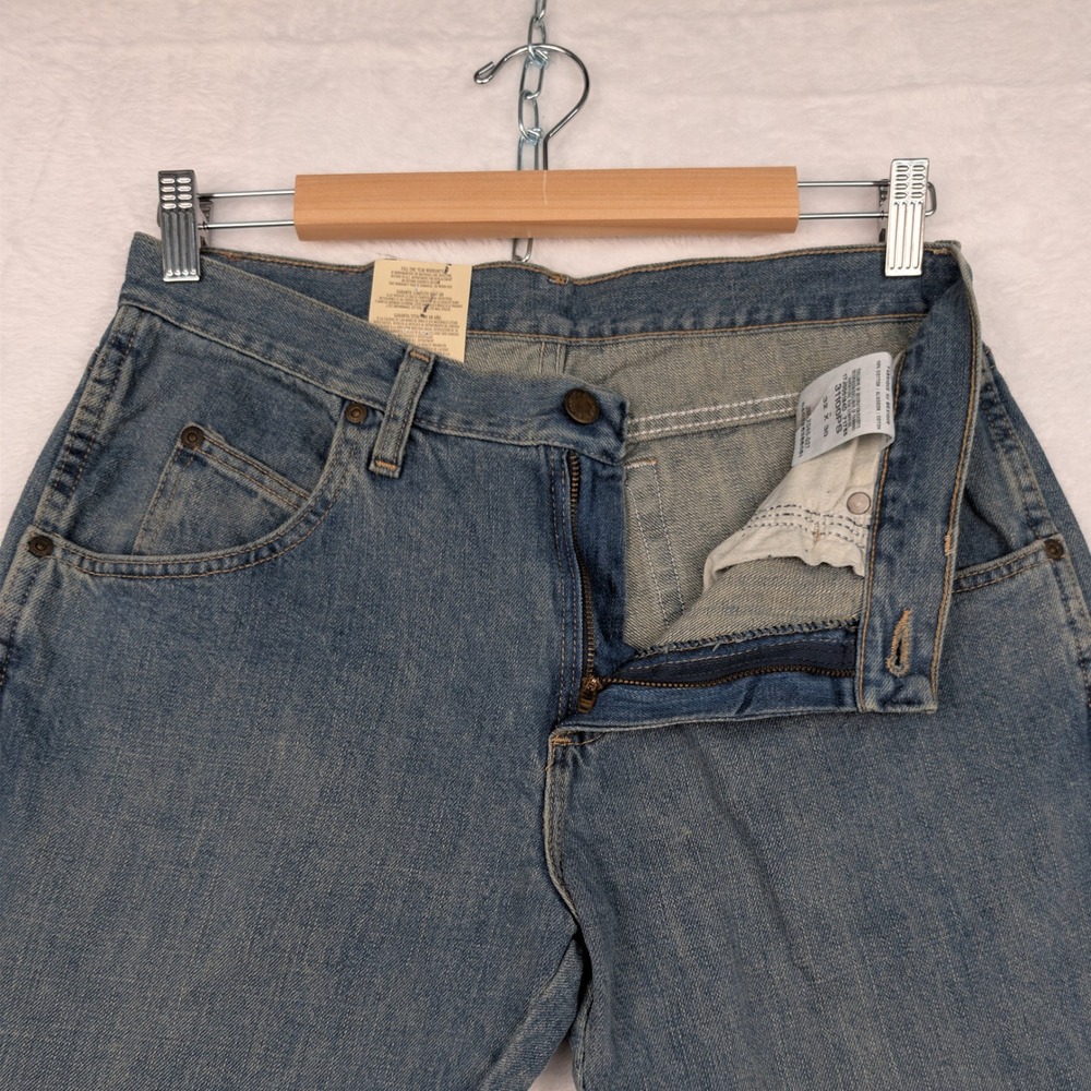 VTG Wrangler Jeans Men's 32x30 Blue NWT Regular Straight Rugged Western Y2K